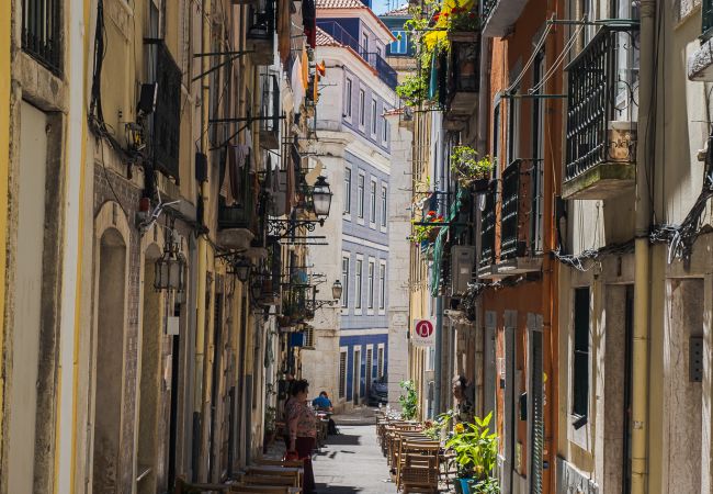 Apartamento em Lisboa - Apartamento charmoso com terraço privado