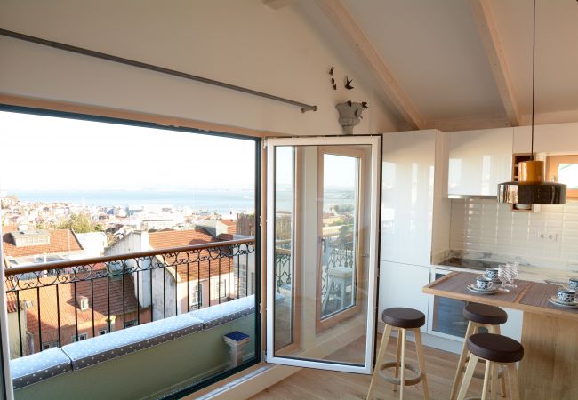 Apartamento em Lisboa - Apartamento fabuloso com vista do rio e cidade