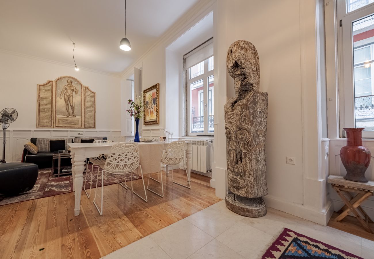 Living room fully equipped with air conditioning