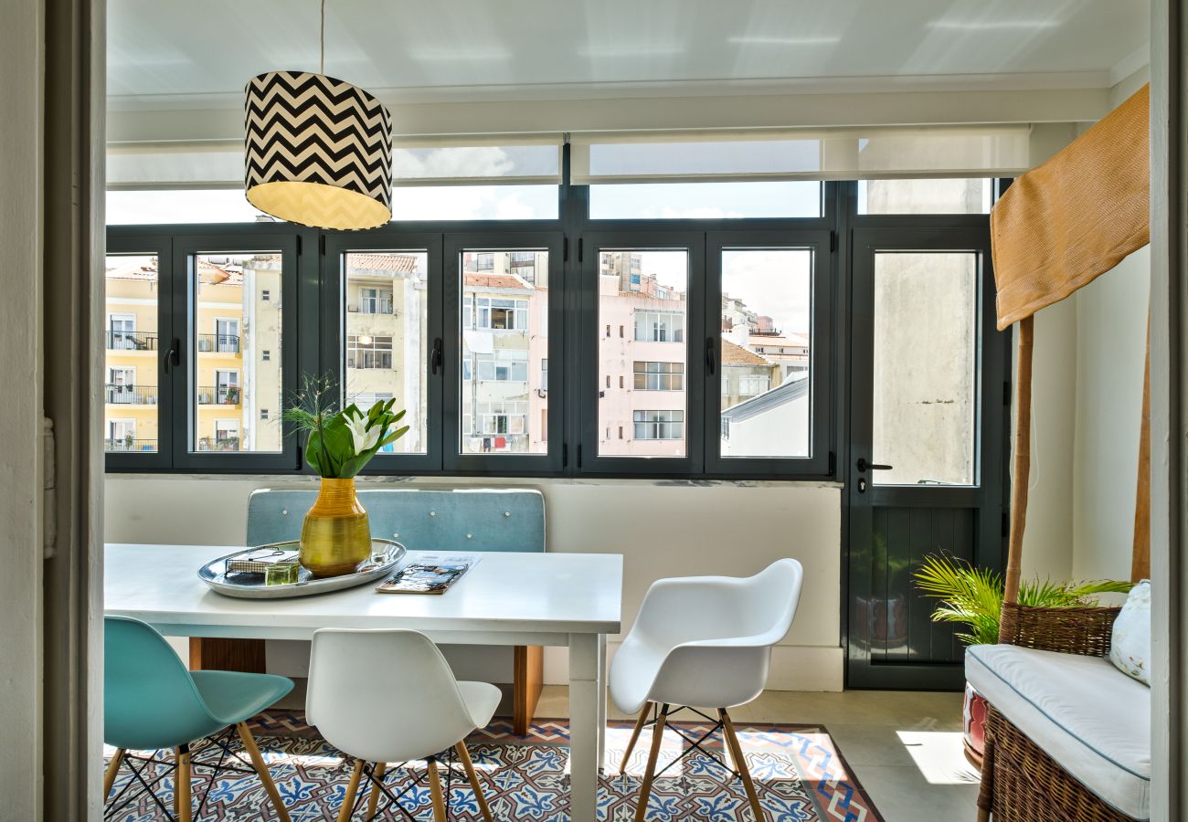Apartment in Lisbon - Central 4BR/3BA Apartment with Rooftop | Elevator | Views